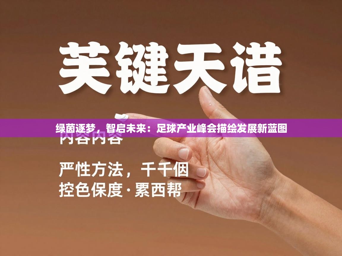 绿茵逐梦，智启未来：足球产业峰会描绘发展新蓝图