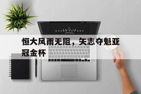 恒大风雨无阻，矢志夺魁亚冠金杯的简单介绍