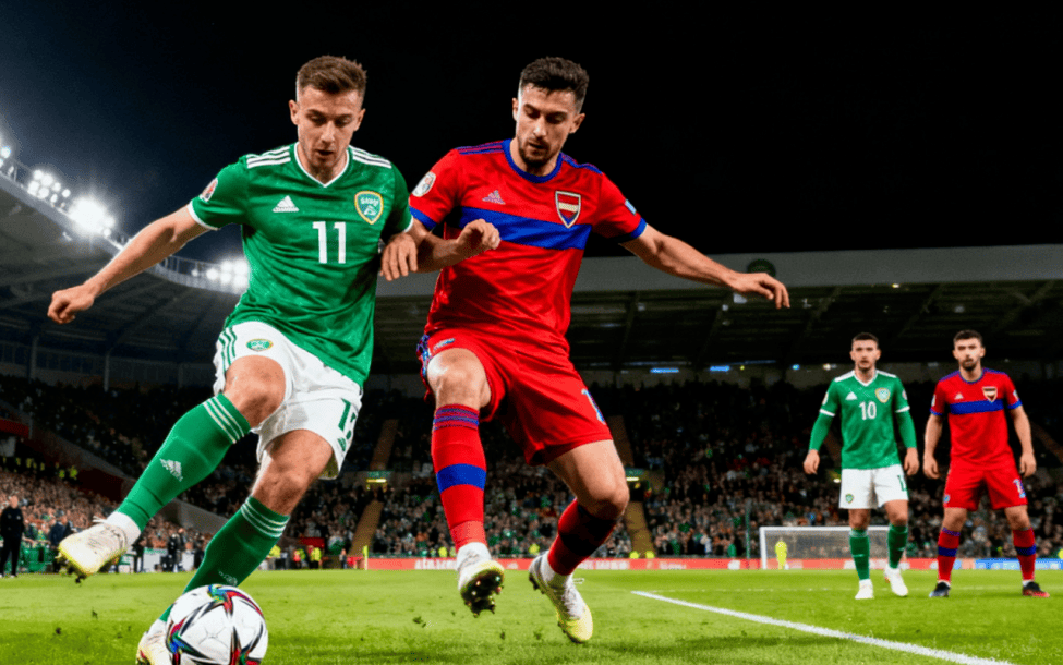 开云体育-爱尔兰队奋力比赛，晋级八强